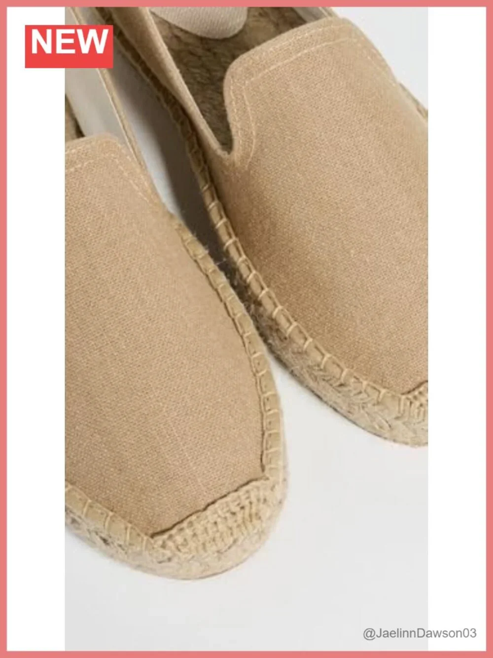Platform Smoking Espadrilles - Canvas Round Toe Slip-On Flats